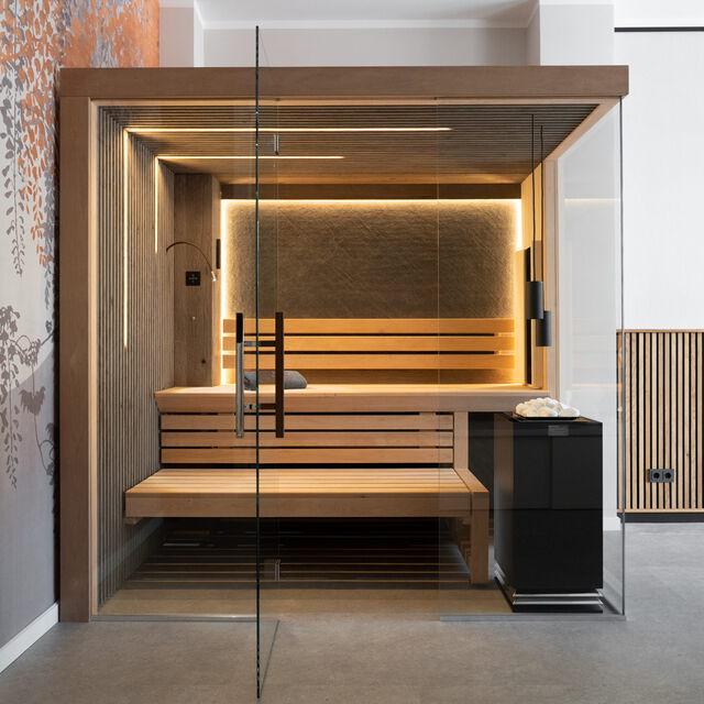 Mustersauna in Dresden, Einrichtungshaus am Fetscherplatz